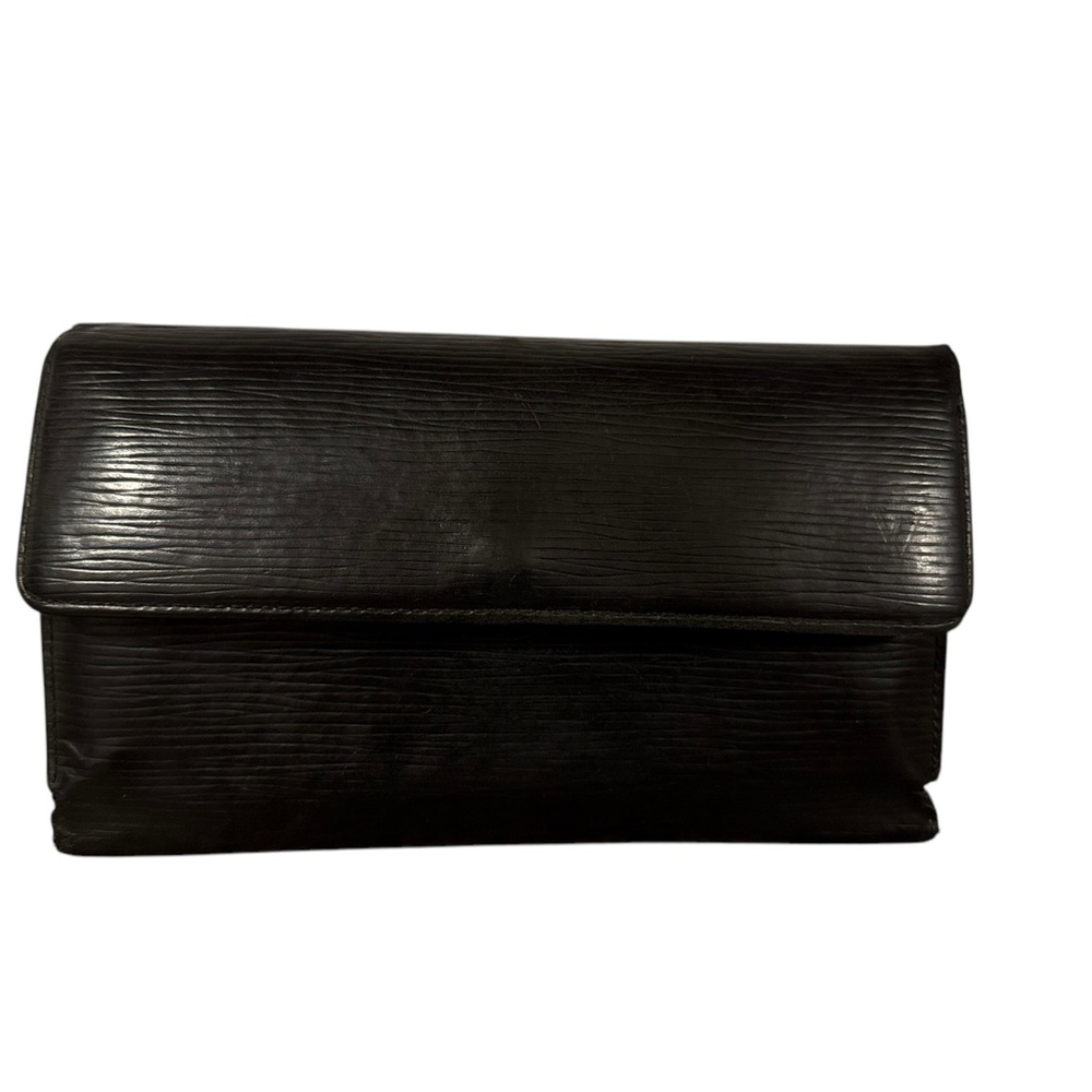 COPY - Louis Vuitton Vintage Epi International Wallet Black Authentic LV COA